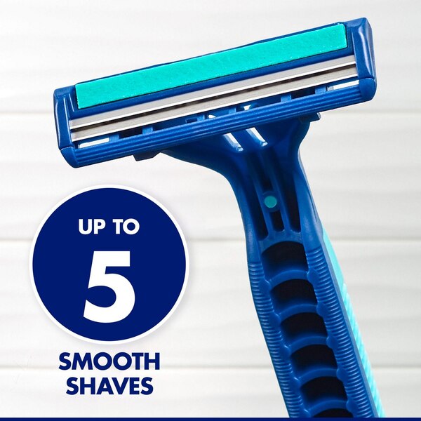Gillette Sensor2 Plus Pivoting Head Men's Disposable Razors, 5 CT