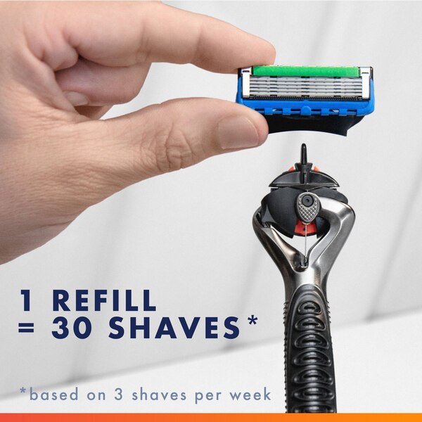 Gillette ProGlide Power 5-Blade Razor + 1 Razor Blade Refill