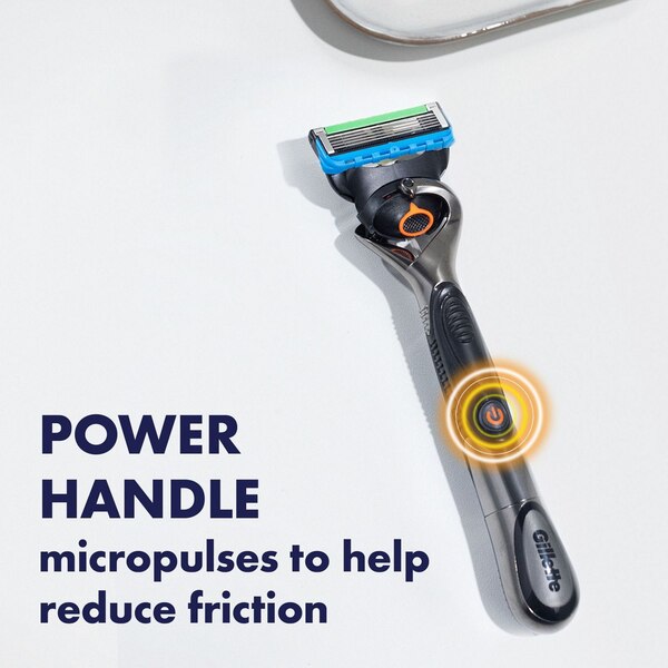 Gillette ProGlide Power 5-Blade Razor + 1 Razor Blade Refill