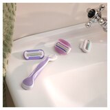 Gillette Venus ComfortGlide Freesia Women's Razor Blade Refills, thumbnail image