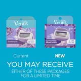 Gillette Venus ComfortGlide Freesia Women's Razor Blade Refills, thumbnail image
