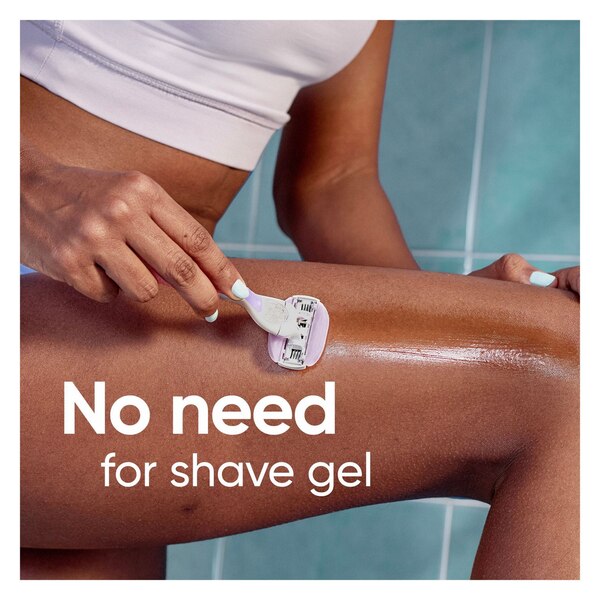 Gillette Venus ComfortGlide Freesia Women's Razor Blade Refills