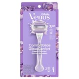 Gillette Venus ComfortGlide Freesia Razor + 2 Razor Blade Refills, thumbnail image