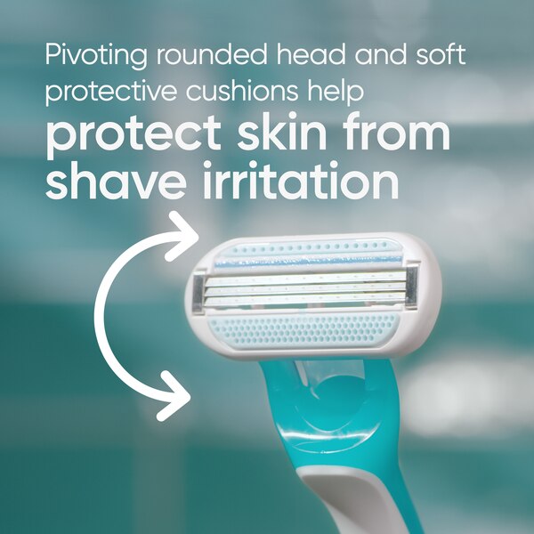 Gillette Venus Tropical 3-Blade Disposable Razors, 6 CT