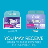Gillette Venus Deluxe Smooth Swirl & Platinum 5-Blade Razor Blade Refills, 4 CT, thumbnail image 2 of 8