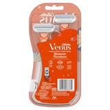 Gillette Venus Blossom 3-Blade Disposable Razors, 3 CT, thumbnail image 2 of 9