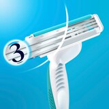 Gillette Venus Simply 3 Sensitive 3-Blade Disposable Razors, 4 CT, thumbnail image