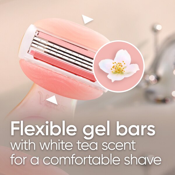 Gillette Venus Mini Comfortglide White Tea 3-Blade Razor