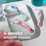 Gillette Venus Simply 3 3-Blade Disposable Razors, 8 CT, thumbnail image