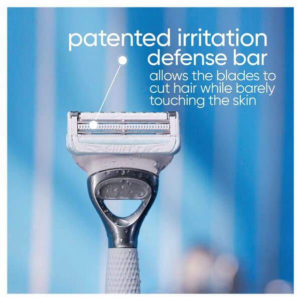 Gillette Venus Pubic Hair & Skin Razor + 2 Razor Blade Refills