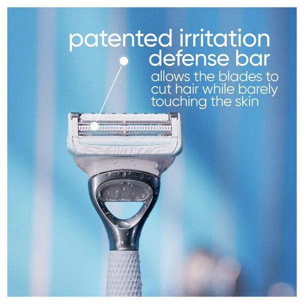Gillette Venus Pubic Hair & Skin Razor + 2 Razor Blade Refills