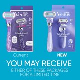 Gillette Venus Deluxe Smooth Swirl 5-Blade Razor + 1 Razor Blade Refill, thumbnail image