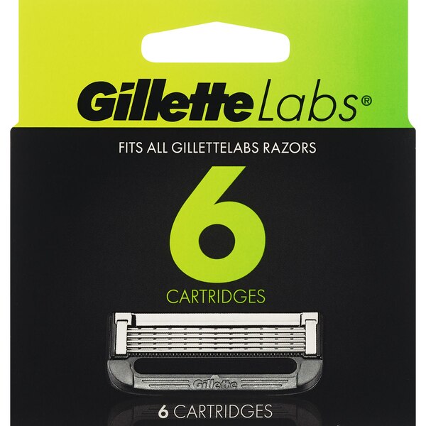 Gillette Labs Men's Razor Blade Refills, 6 CT
