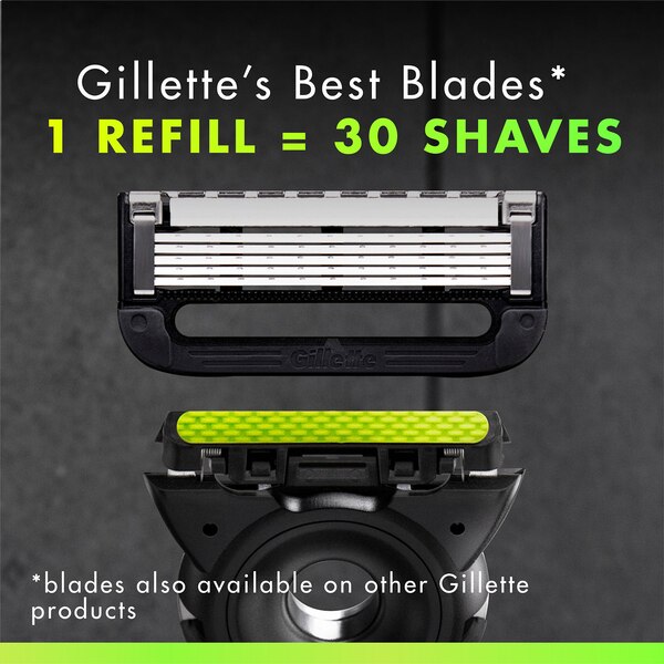 Gillette Labs Men's Razor Blade Refills, 6 CT