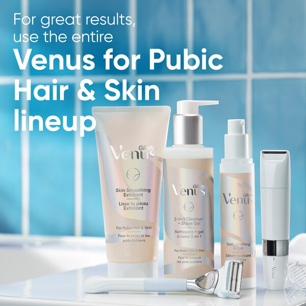 Gillette Venus Gentle Trimmer for Pubic Hair & Skin