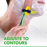 Gillette Sensor 3 Sensitive 3-Blade Disposable Razors, 12 CT, thumbnail image