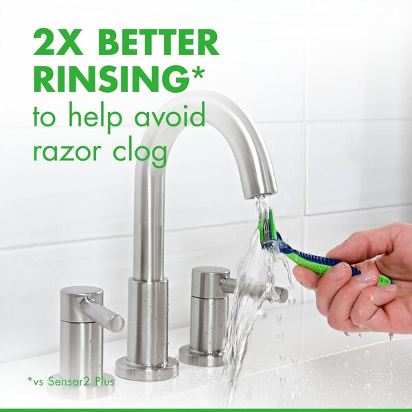 Gillette Sensor 3 Sensitive 3-Blade Disposable Razors, 12 CT