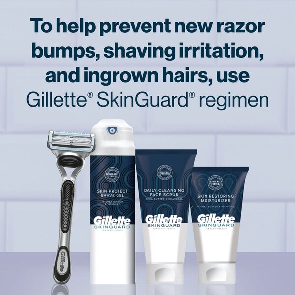 Gillette SkinGuard Razor + 1 Razor Blade Refill
