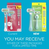 Gillette Venus Extra Smooth Skin Cloud Razor 5 Blades , Razor + 4 Razor Blade Refills, thumbnail image