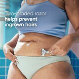 Gillette Venus Pubic Hair & Skin Razor + 4 Razor Blade Refills, thumbnail image