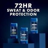 Gillette Clear Gel Antiperspirant Deodorant, Cool Wave, 3.8 OZ, Triple Pack, thumbnail image