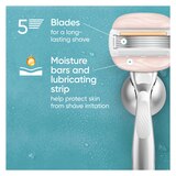 Venus MoistureGlide Razor Blade Refills, 4 CT, thumbnail image