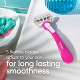 Gillette Venus Extra Smooth 5-Blade Disposable Razors, 2 CT, thumbnail image