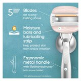 Venus MoistureGlide Women's Razor, Razor + 2 Blade Refills With Shower Holder, thumbnail image
