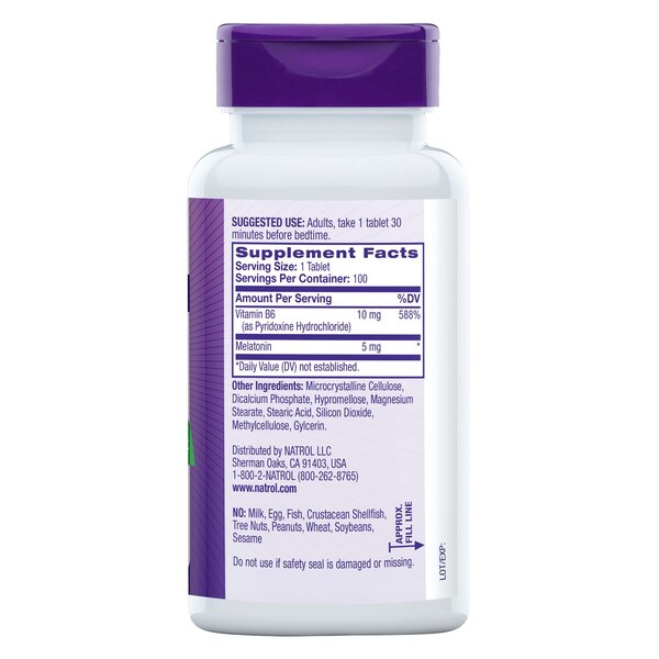 Natrol Melatonin Time Release 5mg, 100 CT