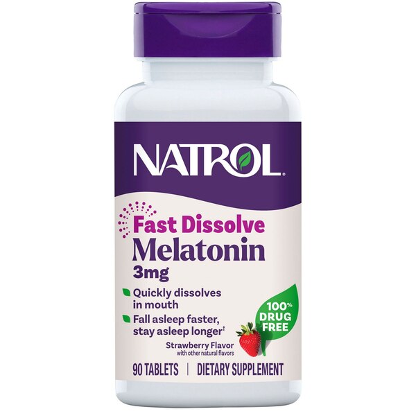 Natrol Melatonin 3mg Fd, 90 CT