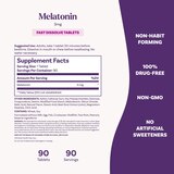 Natrol Melatonin 3mg Fd, 90 CT, thumbnail image