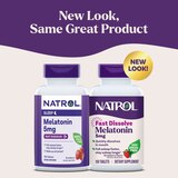Natrol Melatonin Fast Dissolve Tablets, Strawberry, 150 CT, thumbnail image