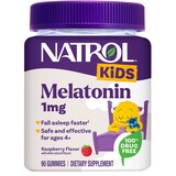 Natrol Kids Melatonin Gummy Sleep Aid Supplement for Children Ages 4 and up Gummies, thumbnail image