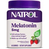 Natrol Melatonin 5 MG Gummies, Strawberry, 60 CT, thumbnail image