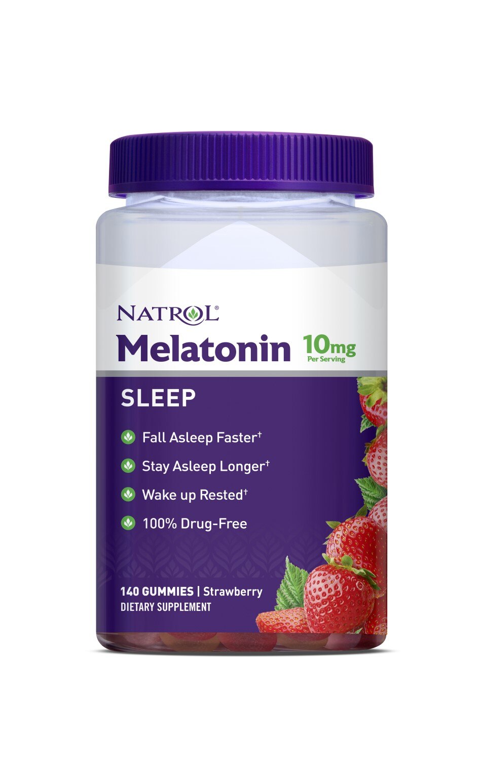 Natrol - Melatonina 10 mg en gomitas, 140 u.