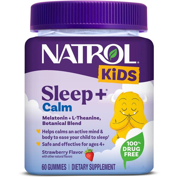 Natrol Kids Sleep Calm, Strawberry, 60 CT