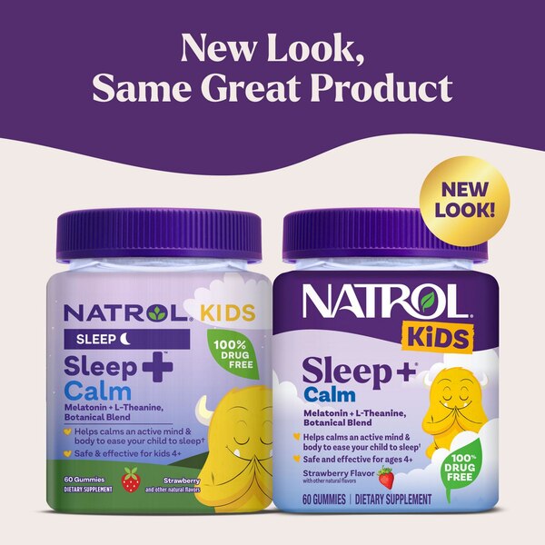 Natrol Kids Sleep Calm, Strawberry, 60 CT