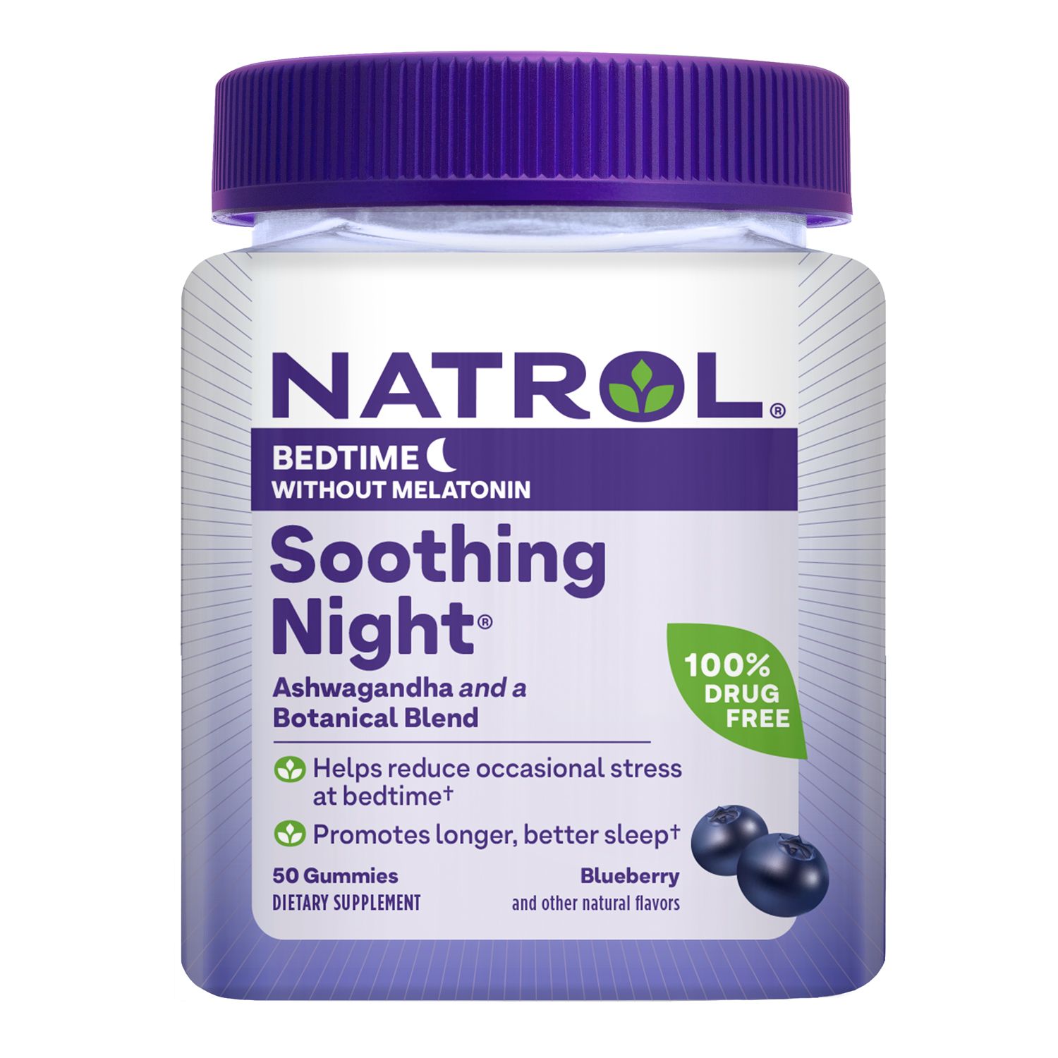 Natrol Melatonin Free Soothing Night, 50 CT