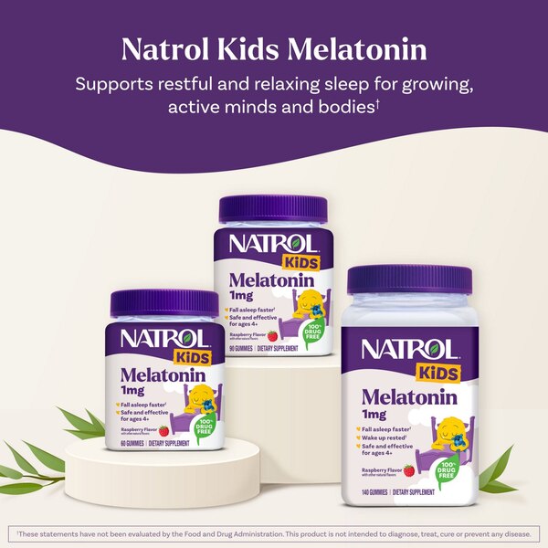 Natrol Kids Soothing Nights Gummy - Bedtime without Melatonin, 60 CT