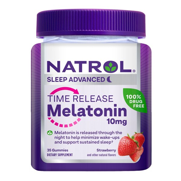 Natrol Melatonin 10mg Gummy Time Release , 45 CT