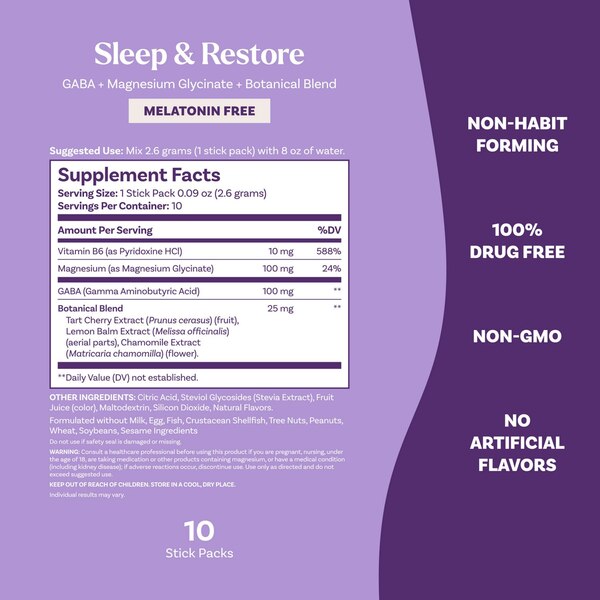 Natrol Melatonin Free Soothing Night, 10 CT