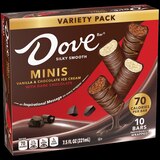 Dove, Mini Ice Cream Bars Variety Pack, 10 ct, 7.5 oz, thumbnail image