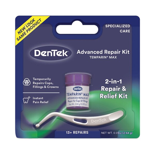 Dentek Temparin Max Advanced 2-in-1 Repair Kit