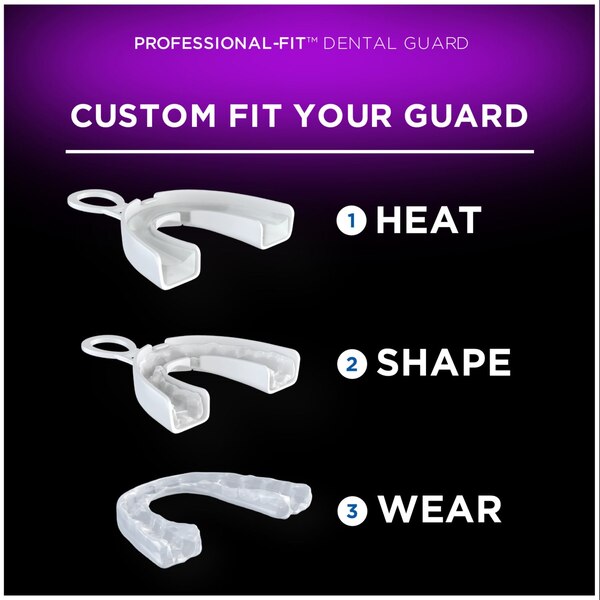 DenTek Professional-Fit Dental Guard, Maximum Protection for Bruxism, Nighttime Teeth Grinding