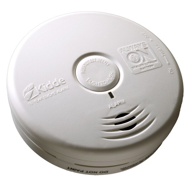 Kidde Worry-Free Living Area Smoke Alarm with Sealed Lithium Battery Power, Model P3010L