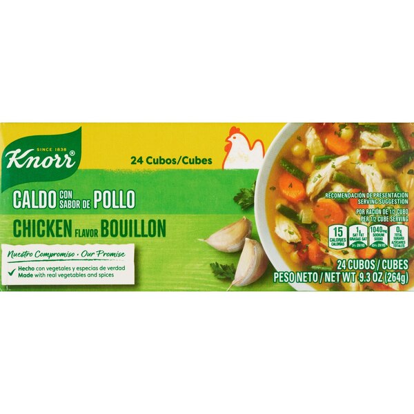 Knorr Chicken Bouillon Cubes, 9.3 OZ