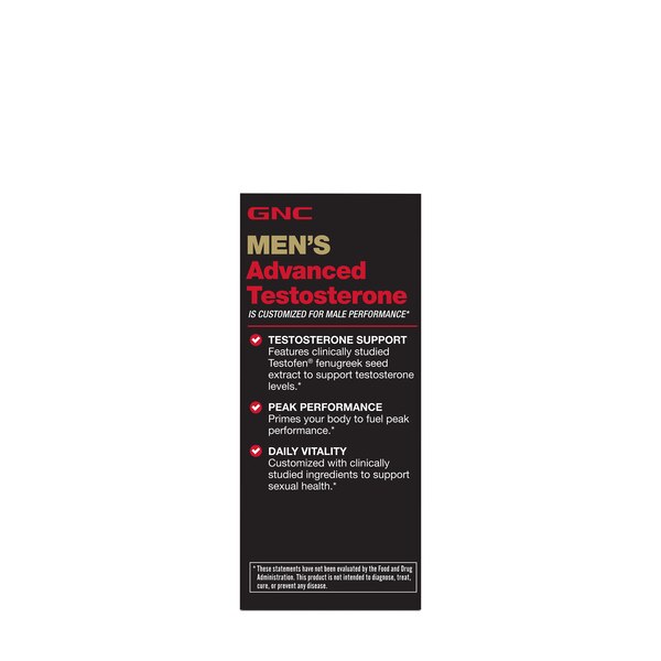 GNC Men's Advanced Testosterone, 60 CT