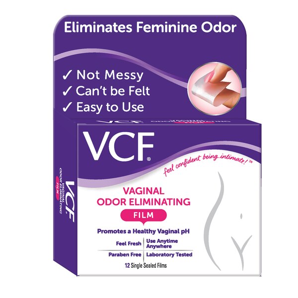 VCF Vaginal Odor Eliminating Film, 12 CT