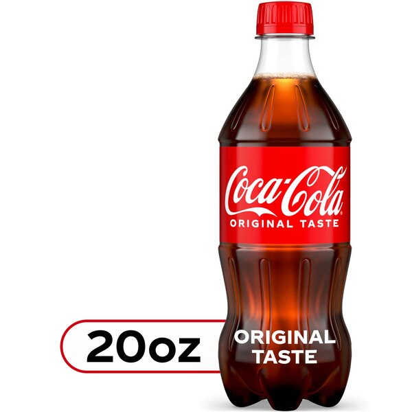 Coca-Cola Soda Soft Drink, 20 oz
