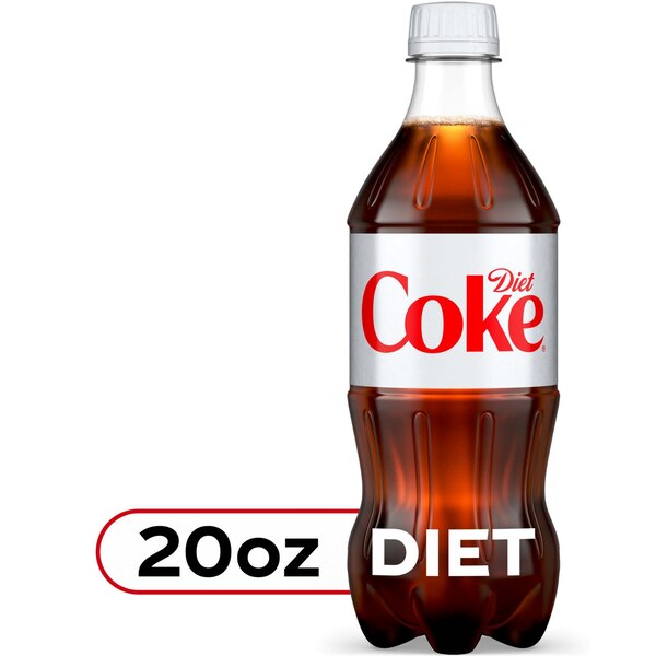 Diet Coke Soda Soft Drink, 20 oz